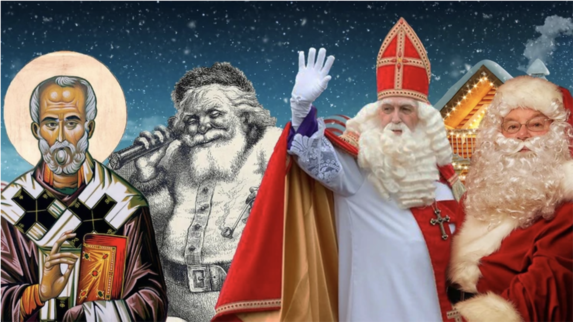 La metamorfosis de Santa Claus: de cómo un obispo se transformó en un  simpático abuelo que reparte regalos - Historia Hoy