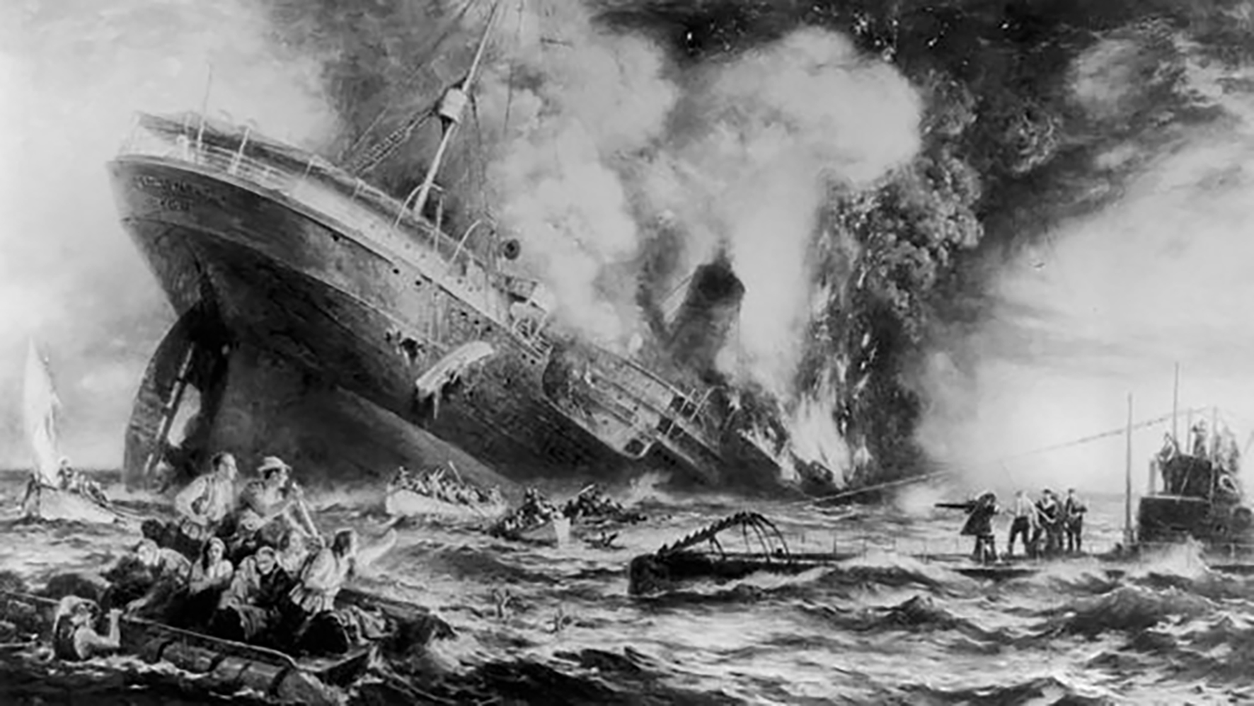 Hundimiento Del Rms Lusitania Fecha De Inicio Por qué EEUU entra a la Primera Guerra Mundial? - Historia Hoy