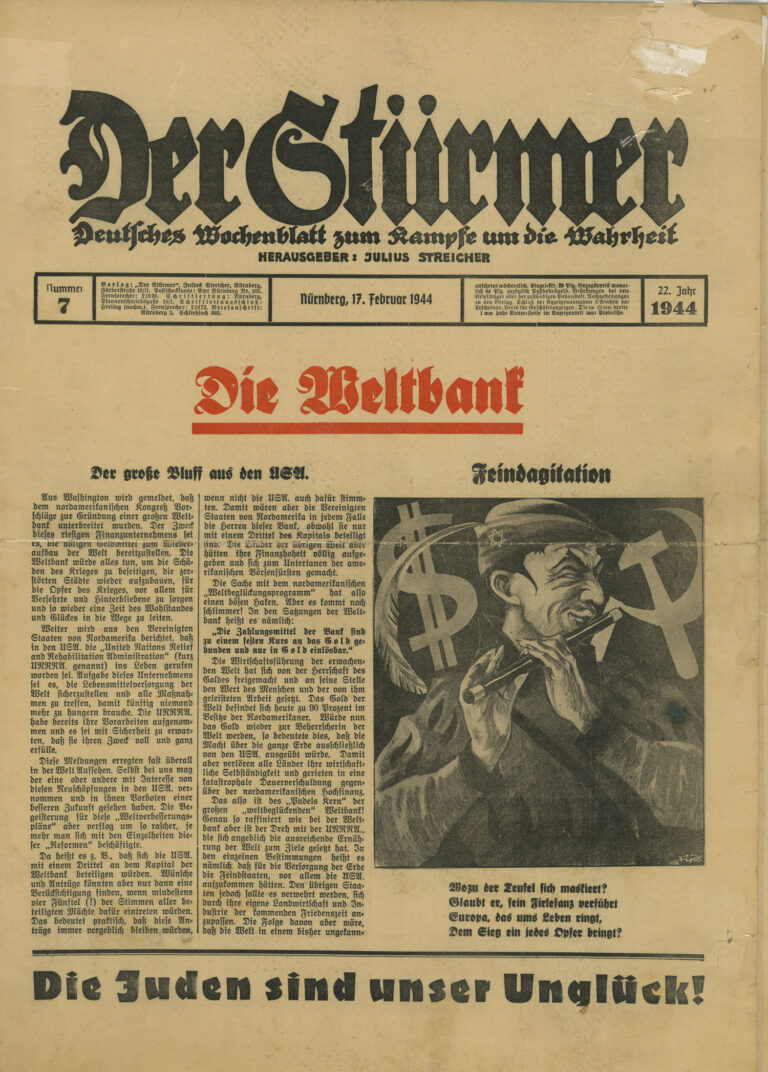 El atacante: El antisemitismo de Julius Streicher