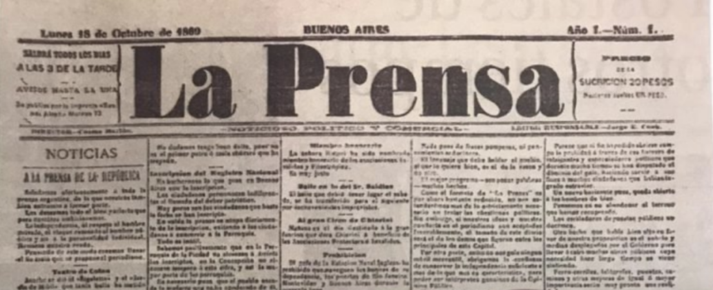 La Prensa La Historia De Un Diario Influyente Historia Hoy 7507